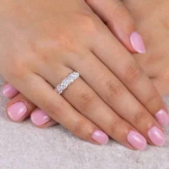 Cheap Bague en Argent Couronne Rayonnante Bagues