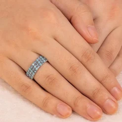 Hot Bague en Cristal L’Éveil de l’Aqua Bagues