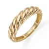 Clearance Bague en Or Remous de la Vague Bagues