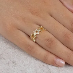 Outlet Bague Galaxie Dorée Bagues