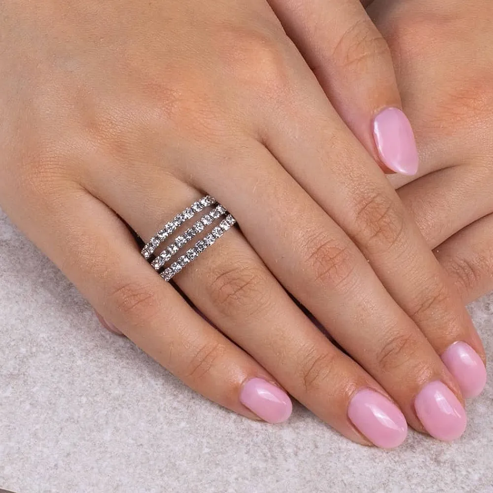 Best Sale Bague Simplement Étincelante Bagues
