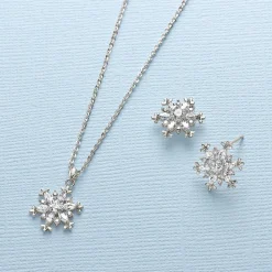 Best Sale Bijoux en Cristal Saison des Voeux Colliers Et Pendentifs | Boucles D'oreilles