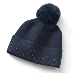 Best Bonnet Bleu Vœux d’Hiver Accessoires Cheveux