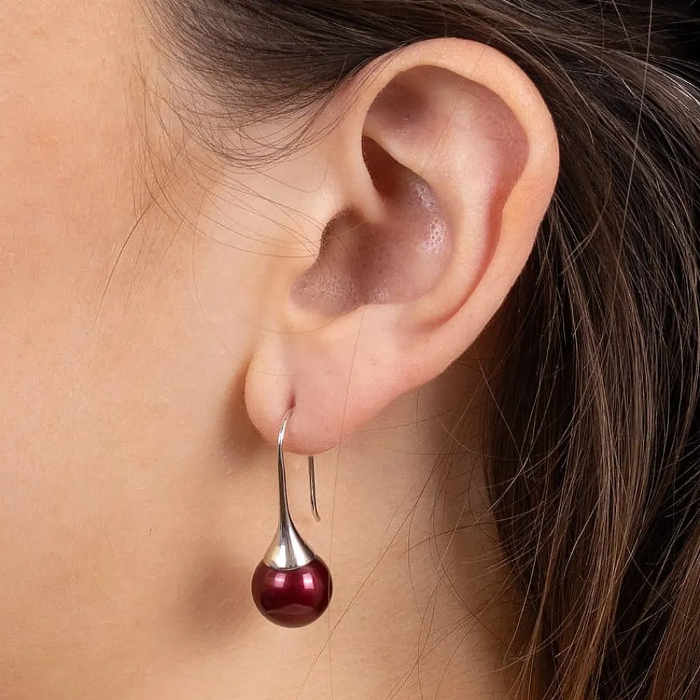 Store Boucles d’oreilles Baie Satinée Boucles D'oreilles