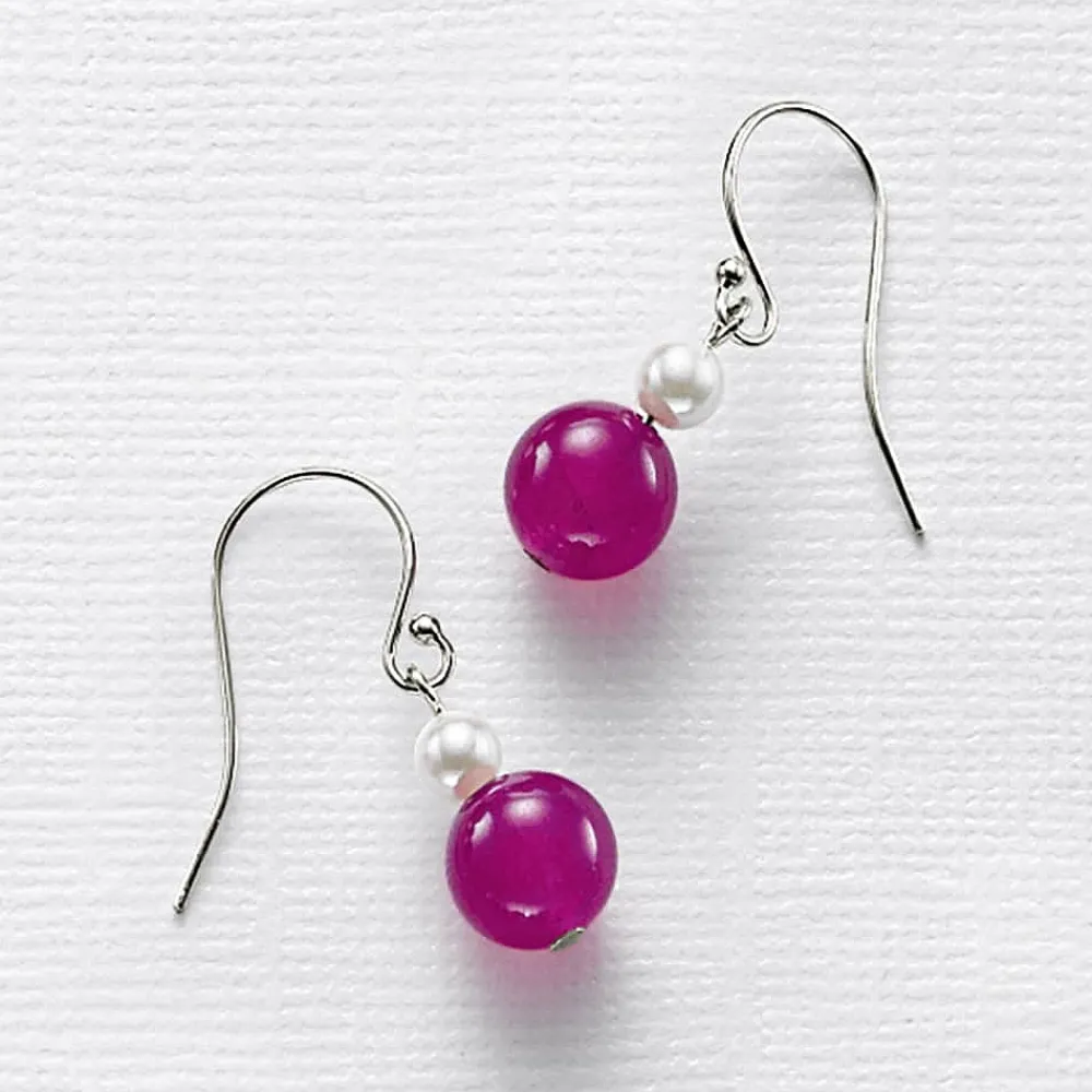 Cheap Boucles d'oreilles d'Agates Jouez Sur les Couleurs Boucles D'oreilles