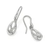 Fashion Boucles d'oreilles en Argent Enveloppée Dans la Gloire Boucles D'oreilles