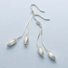 Clearance Boucles d’oreilles en Argent Duo Dynamique Boucles D'oreilles