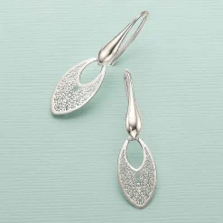 Cheap Boucles d’oreilles en Argent Murmure dans le Vent Boucles D'oreilles