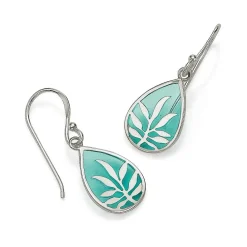 New Boucles d'oreilles en Argent Style Idyllique Boucles D'oreilles