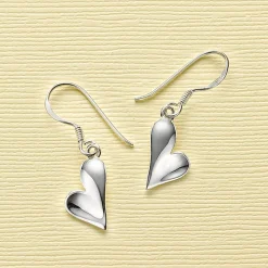 Fashion Boucles d'oreilles en Argent Pris à Cœur Boucles D'oreilles