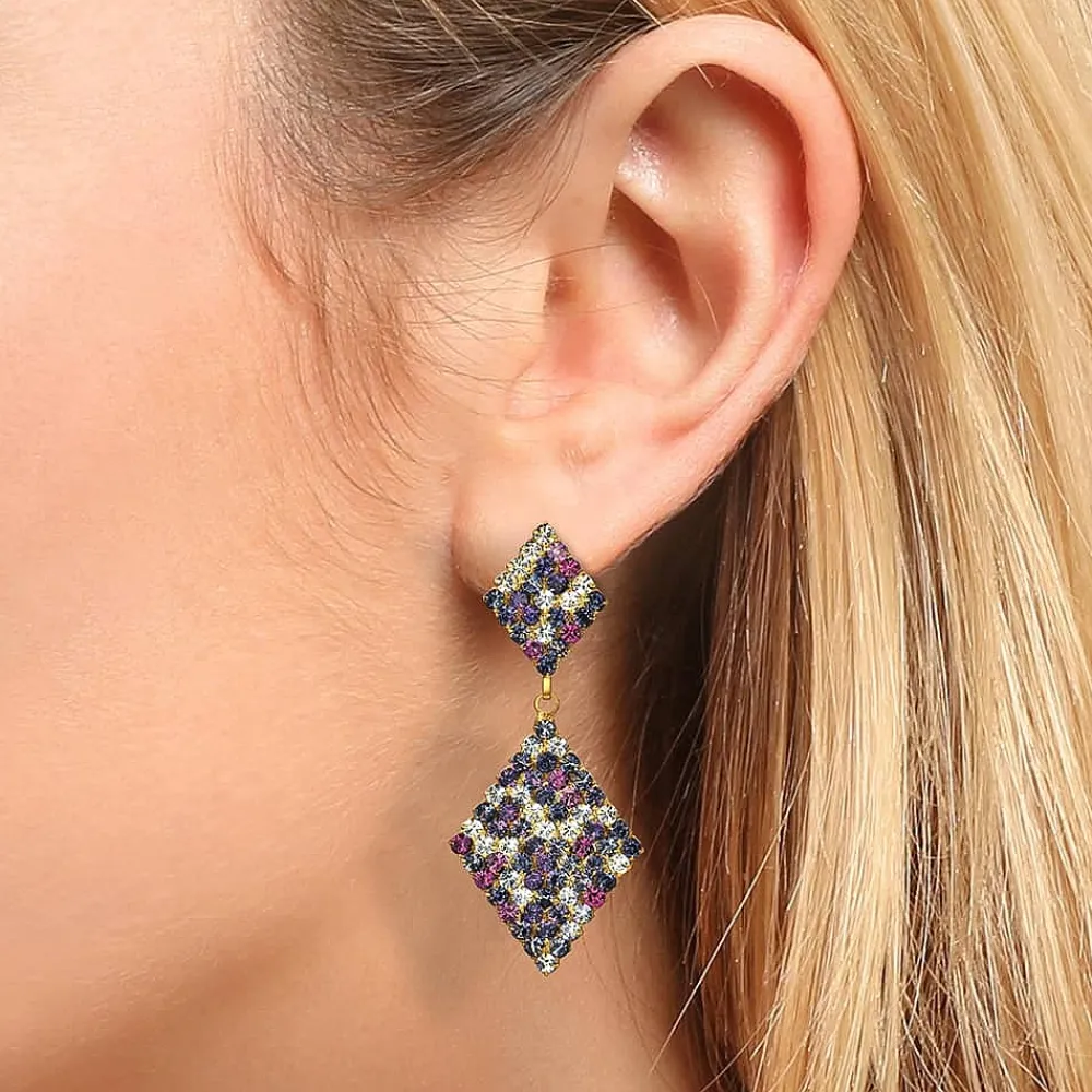 Cheap Boucles d’oreilles en Cristal Soyez Sauvage Boucles D'oreilles