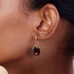Online Boucles d’oreilles en Cristal Allez en Bourgogne Boucles D'oreilles