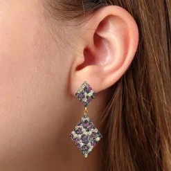 Cheap Boucles d’oreilles en Cristal Soyez Sauvage Boucles D'oreilles
