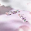 Outlet Boucles d'oreilles en Pierre Fine Le Jour se Lève Boucles D'oreilles