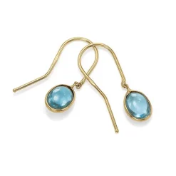 Store Boucles d’oreilles en Topaze Nuances de Clarté Boucles D'oreilles