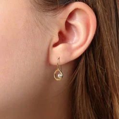 Hot Boucles d’oreilles Encerclées de Sagesse Boucles D'oreilles