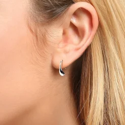 Best Sale Boucles d’oreilles Fusion d’Argent Boucles D'oreilles