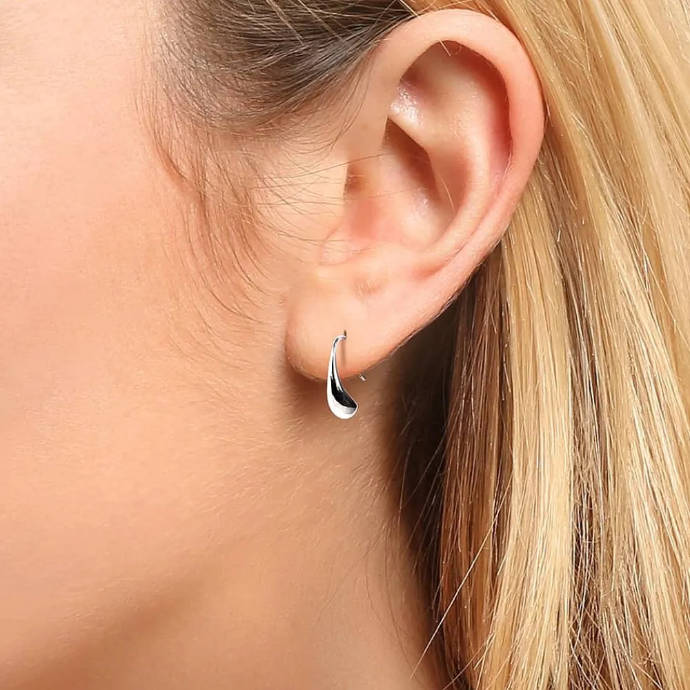 Best Sale Boucles d’oreilles Fusion d’Argent Boucles D'oreilles