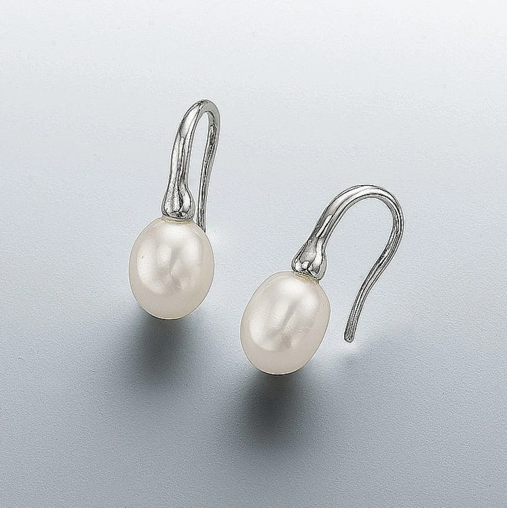 Online Boucles d'oreilles Gouttelette en Perle Boucles D'oreilles