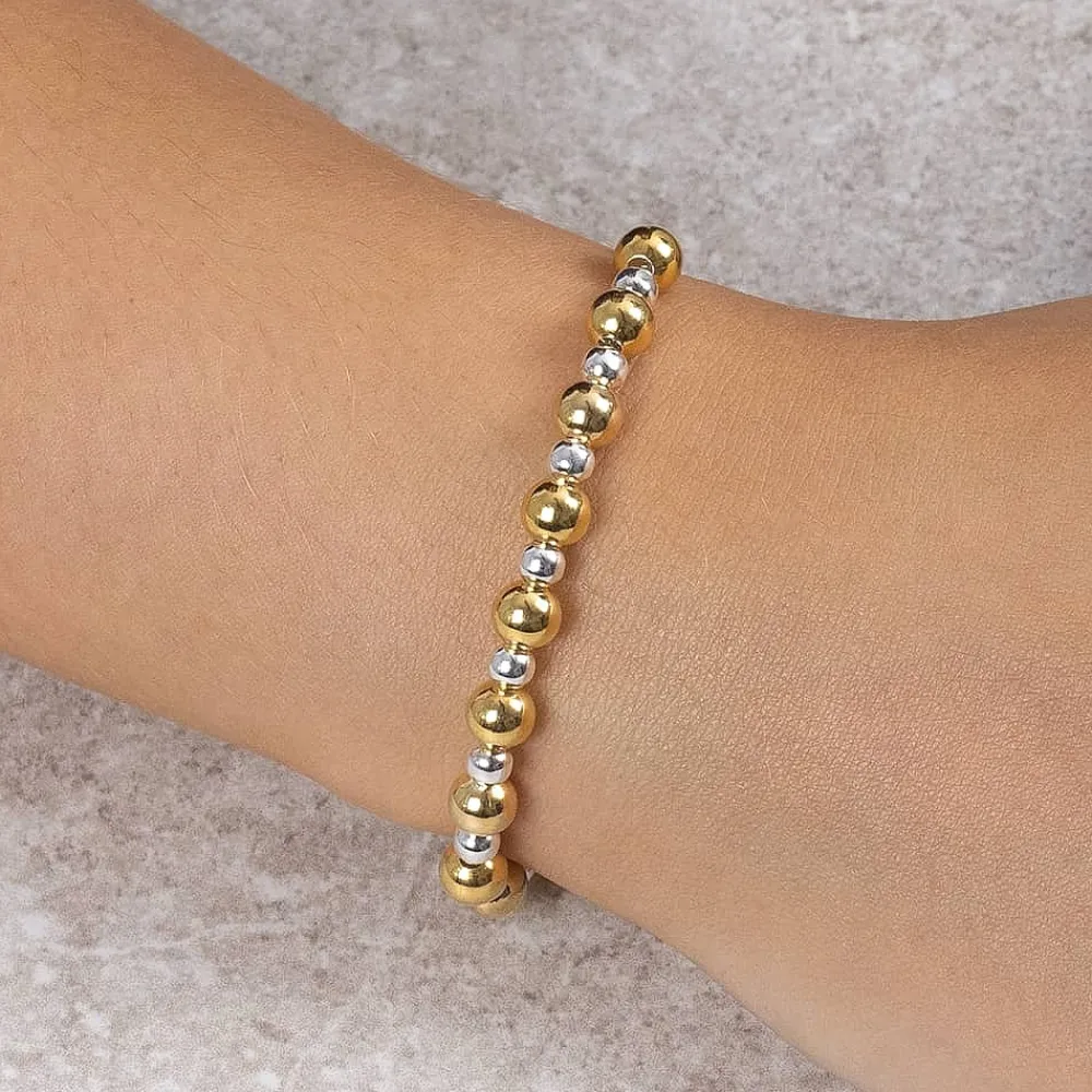 Cheap Bracelet Bicolore Le Meilleur des Deux Bracelets