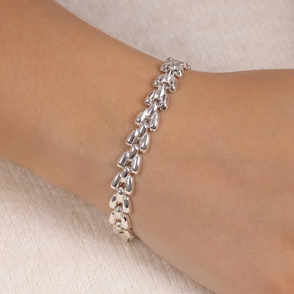 Sale Bracelet en Argent Chemin de la Perfection Bracelets