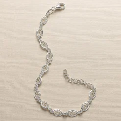 Flash Sale Bracelet en Argent Finesse du Filigrane Bracelets
