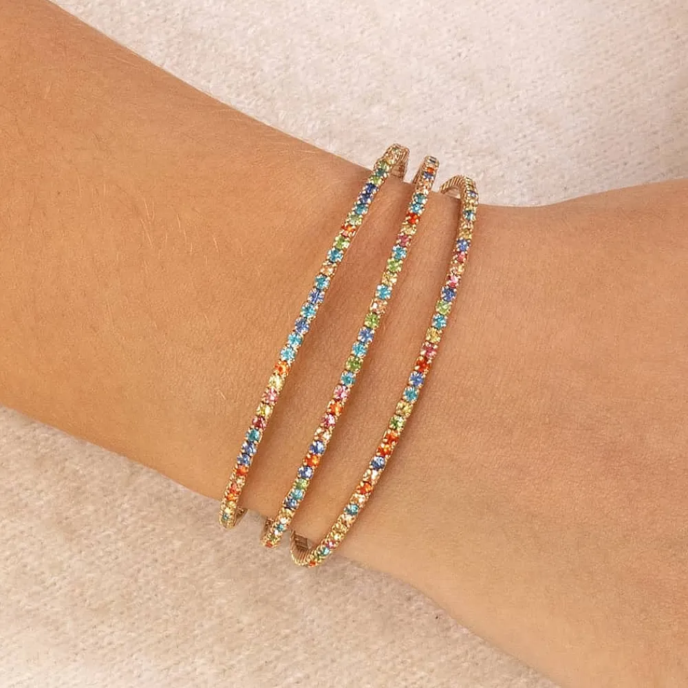 New Bracelet en Cristal Coloriez Entre les Lignes Bracelets