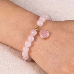 Cheap Bracelet en Quartz Rose Aime-Moi Tendrement Bracelets