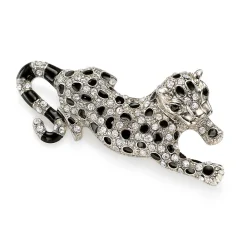 Fashion Broche en Cristal Élégance du Léopard Broches | Broches