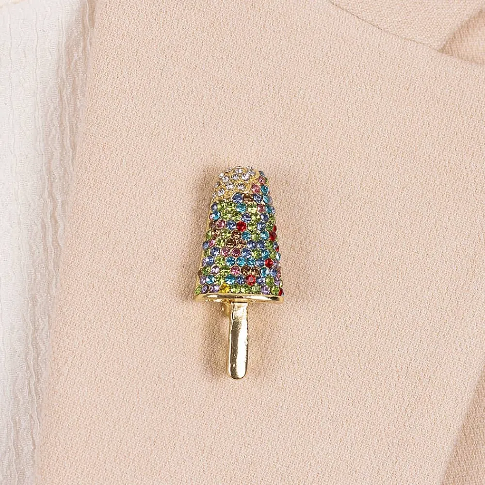 Store Broche en Cristal Un Avant-Goût d'Été Broches | Broches