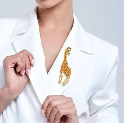 Flash Sale Broche Girafe Nouveaux Sommets Broches | Broches
