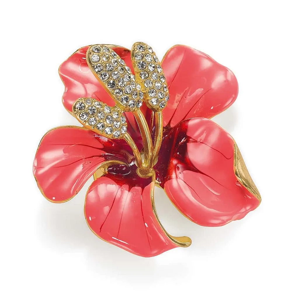 Best Sale Broche Hibiscus Symbole de Beauté Broches | Broches