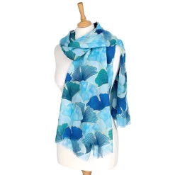 Hot Écharpe Feuilles de Longévité Écharpes Et Foulards