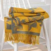 Sale Écharpe Réversible Mourtarde Écharpes Et Foulards