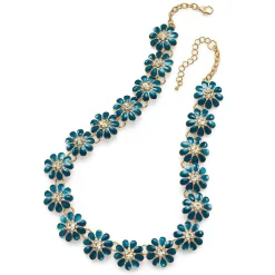 Best Collier Bleu Marine Élégance à l'État Pur Colliers Et Pendentifs