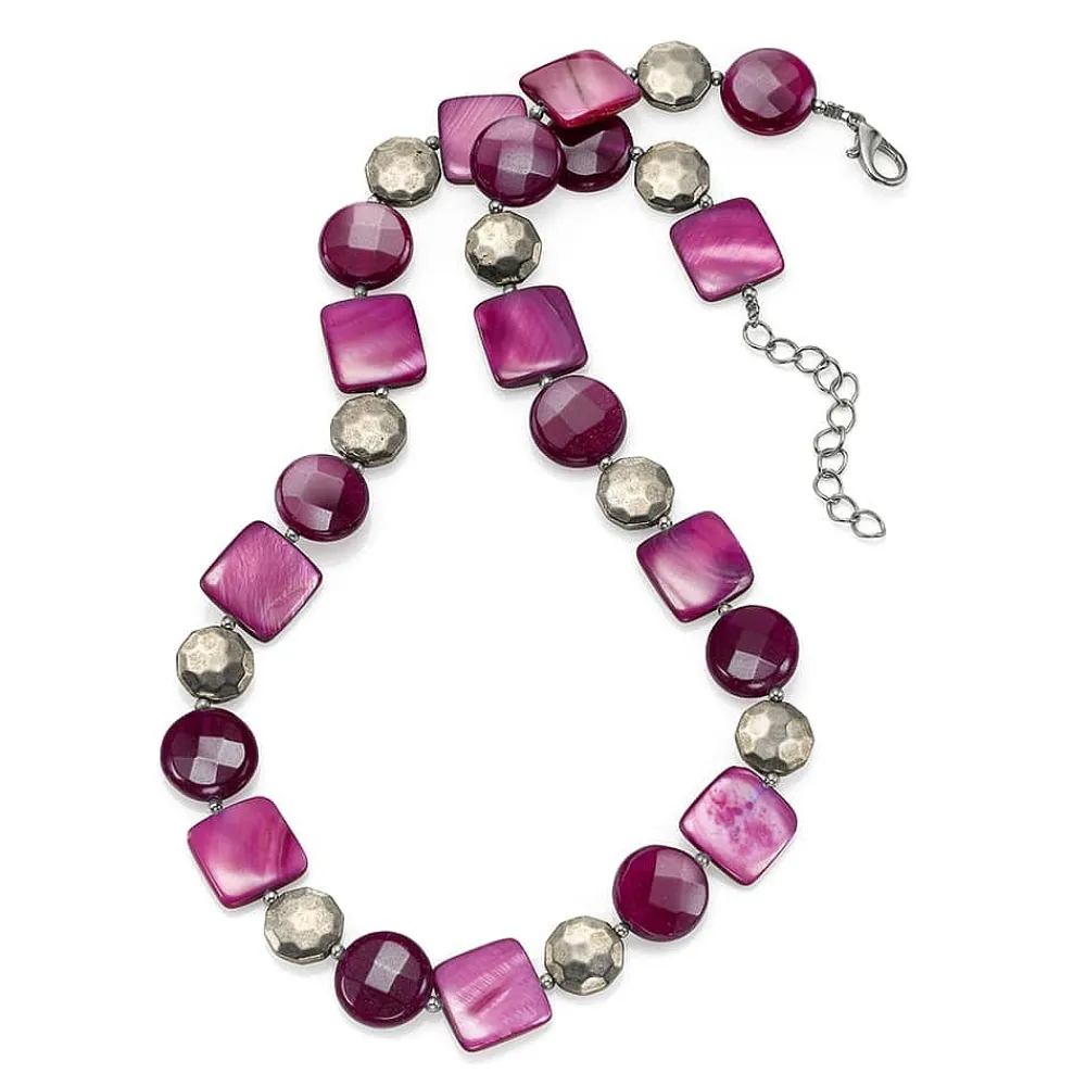 Cheap Collier Éclair Fuchsia Colliers Et Pendentifs