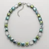 Clearance Collier Éclat de Vert Colliers Et Pendentifs