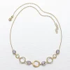 Fashion Collier d’Améthyste Encerclée de Sincérité Colliers Et Pendentifs