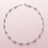 Best Collier en Argent Gouttes Fondues Colliers Et Pendentifs