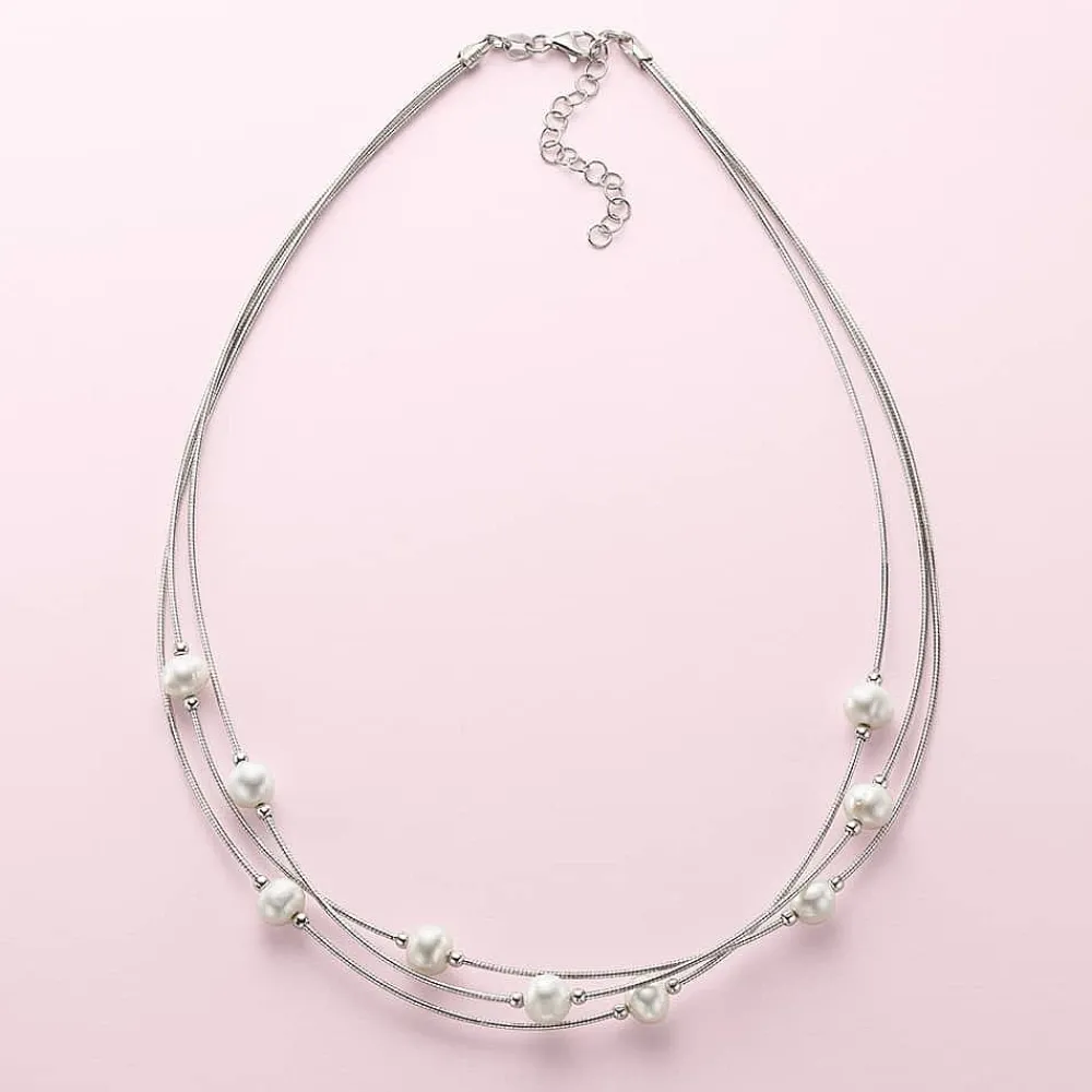 Cheap Collier en Argent Position des Perles Colliers Et Pendentifs