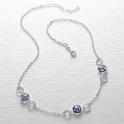 Cheap Collier en Argent Rêve de Violet Colliers Et Pendentifs