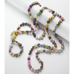 Discount Collier en Perles Drôle de Couleurs Colliers Et Pendentifs