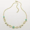 Cheap Collier en Pierre Précieuse Mélodie Mentholé Colliers Et Pendentifs