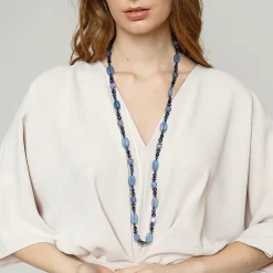 Flash Sale Collier Fraîcheur du Bleu Colliers Et Pendentifs