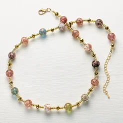 Best Sale Collier Murano Vivez Votre Bonheur Colliers Et Pendentifs