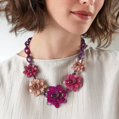 Discount Collier Osez le Violet Colliers Et Pendentifs