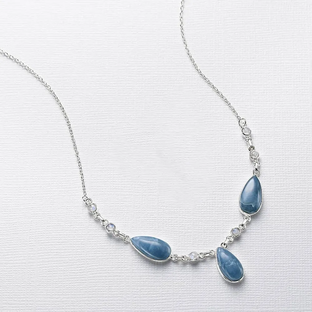 Cheap Collier Rêverie en Denim Colliers Et Pendentifs