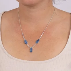 Cheap Collier Rêverie en Denim Colliers Et Pendentifs