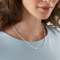 Sale Collier Trio d’Argent Colliers Et Pendentifs