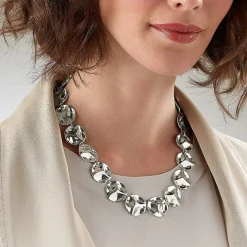Clearance Collier Vague de la Ronde Colliers Et Pendentifs